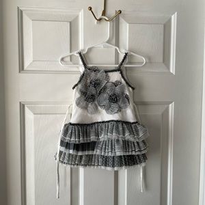 Baby girl spaghetti strap dress